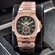 Patek Philippe Nautilus Annual Calendar Copy Watches Rose Gold with Diamond (4)_th.jpg